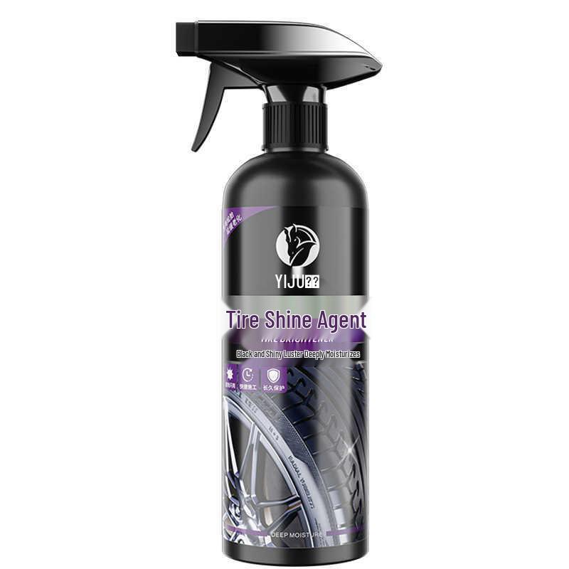 

Car Tire Shine: Durable Wax & Anti-Aging Protective Foam Cleaner.