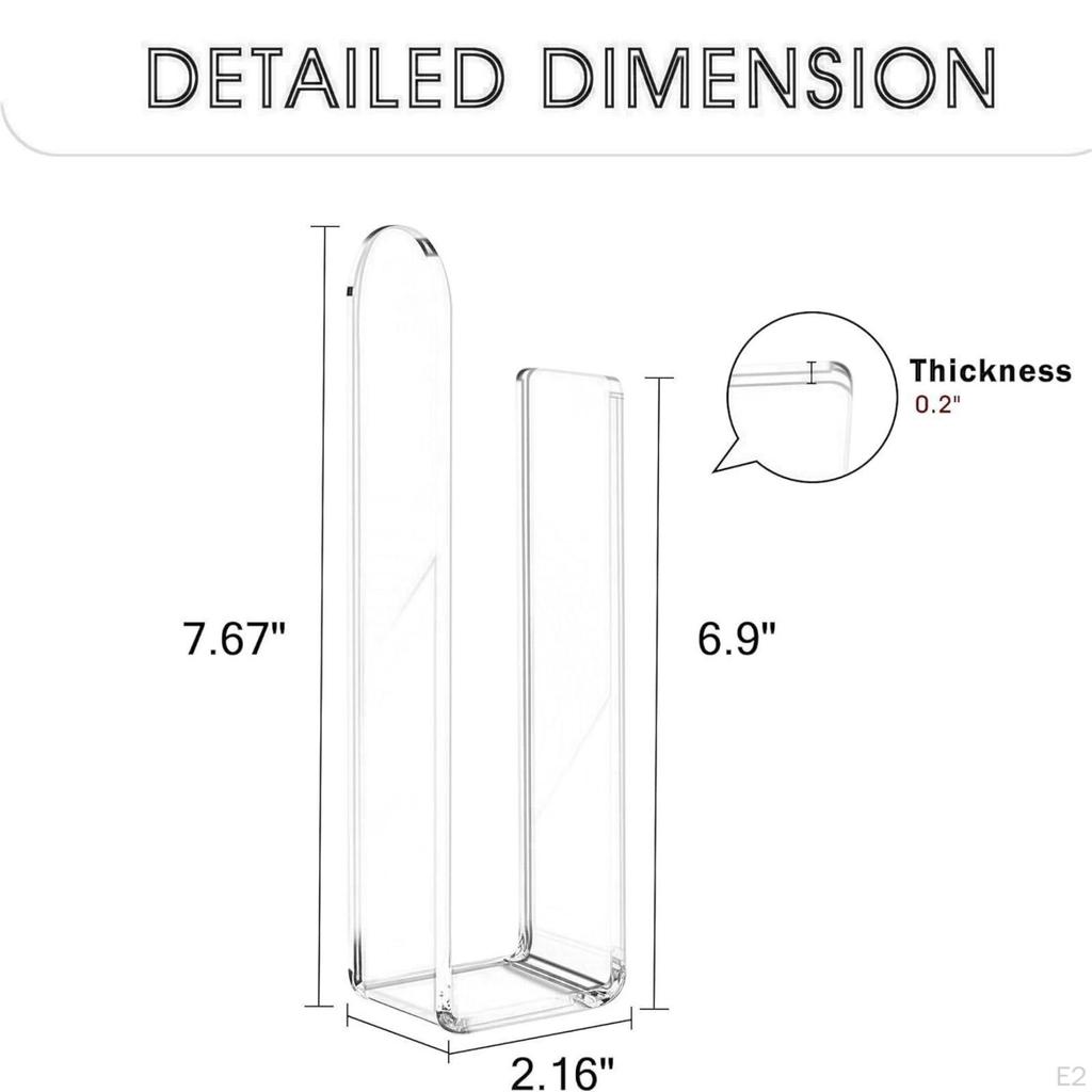 2 Acrylic Hat Hooks for Wall Use, Suitable Organizing Hats In Home
