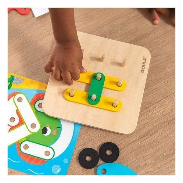 Joc de forme de reprodus pentru a crea montessori