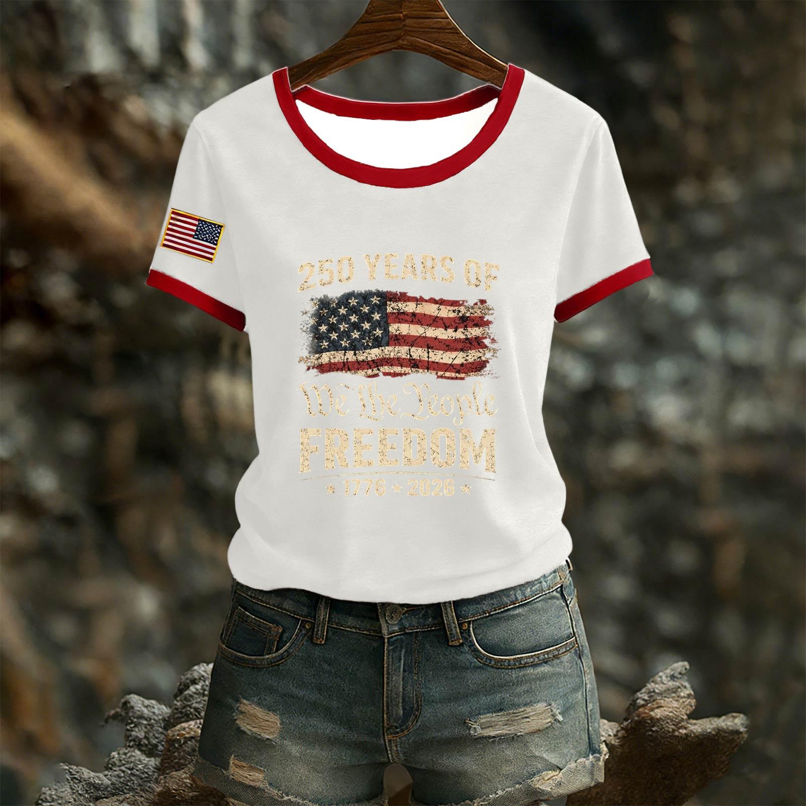 

250 anniversary usa shirt with flag print for women 250th anniversary usa shirt fourth of july shirts for women patriotic shirts for women XL білий
