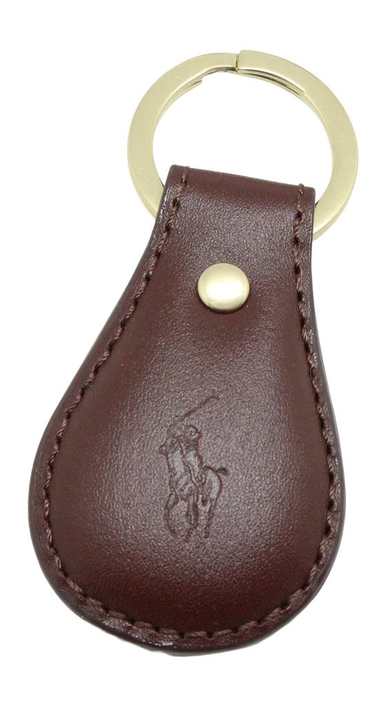 Brelok Ralph Lauren ze skóry cielęcej męski w kształcie strzemienia (Używany)