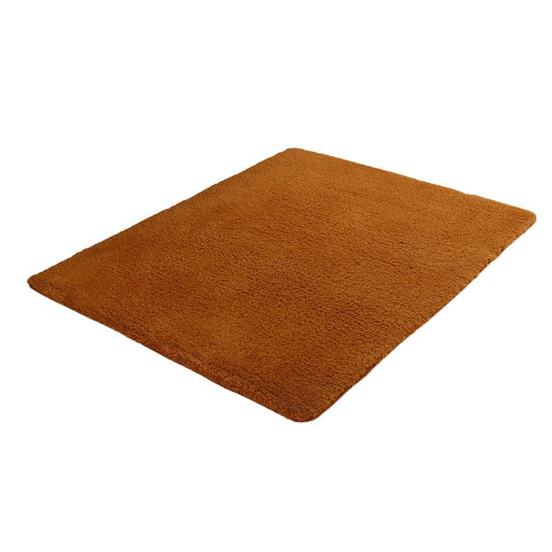 Luxurious Thick Plush Area Rug Machine-woven Non-slip Bath Mat For Bathroom