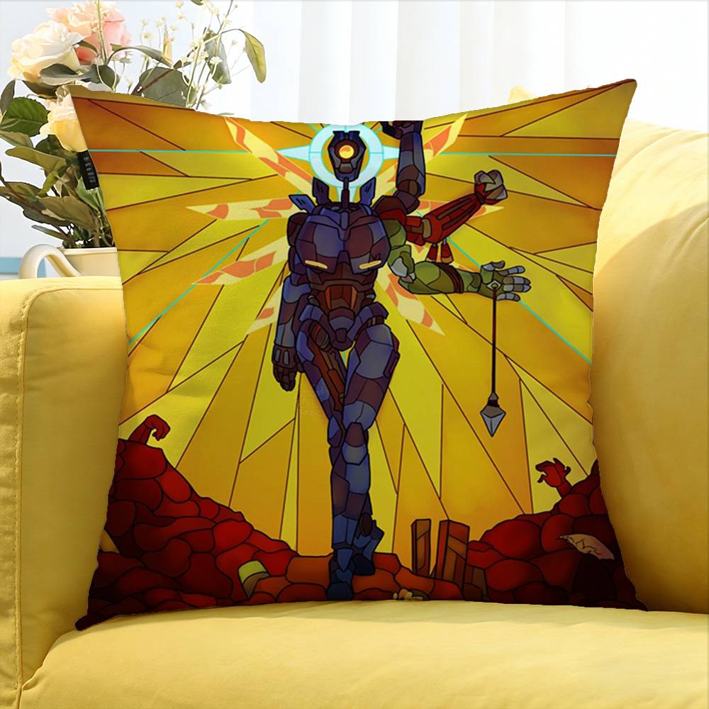 Housse de coussin carrée Ultrakill Tailles Variées Pour Voiture Maison Chambre à Coucher Décor