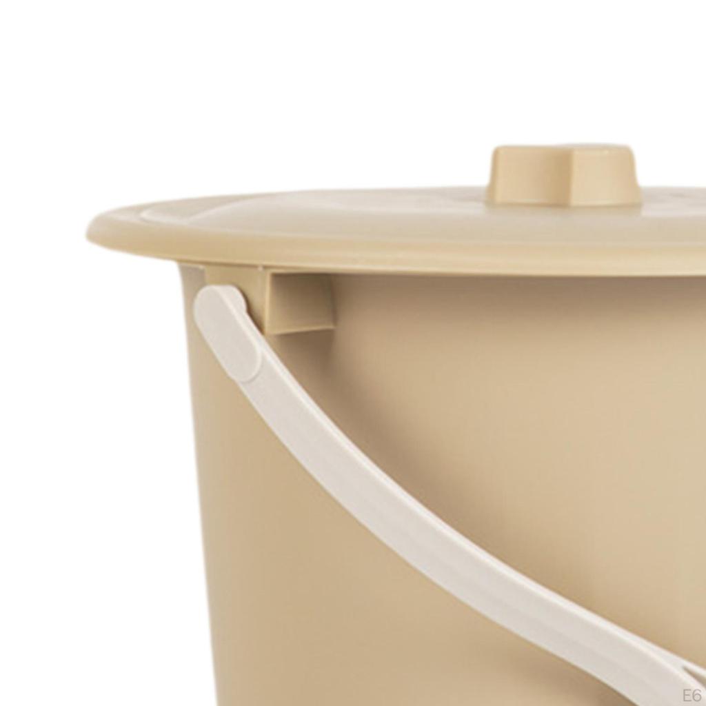 Chamber Pot, Night Urinal Spittoon with Lid, Potty Bucket for Female Male Kids Adults