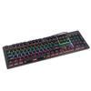 Biojee Wired 104 Key Real Mechanical Gaming Keyboard Rainbow Backlit Keyboard For Windows PC Laptop for Game and Office
