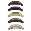 2PCS Antique Brass Shell Pull Handles Retro Iron Wardrobe Door 98MM Furniture Hardware Fittings Kitchen Drawer Knobs Cabinet