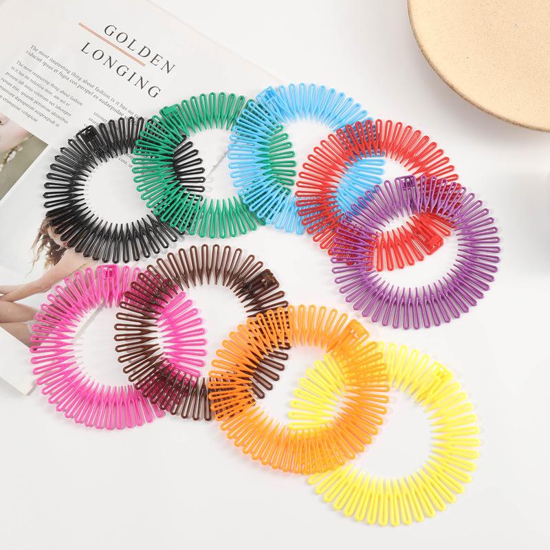 European & American Fashion Colorful Hair Comb for Updos
