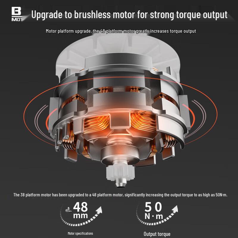 Dayi 20V Brushless Cordless Drill/Driver CN plug (adapter included)