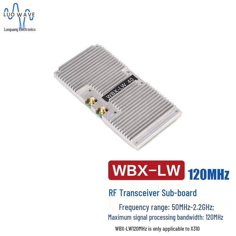 

Luoguang Electronics USRP WBX-LW 120 RF Transceiver Daughterboard for X310