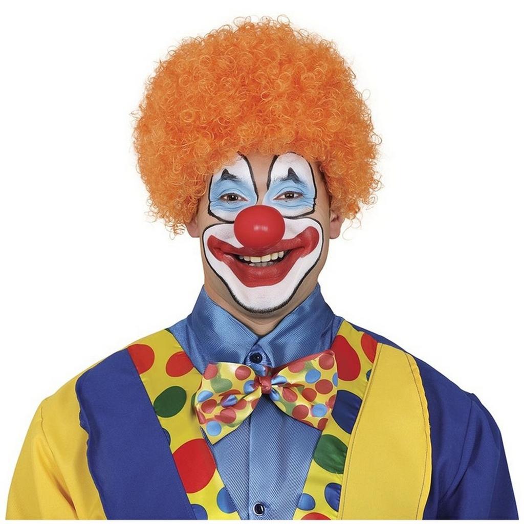 Parrucca da Clown Riccioluta Feste Guirca