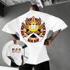 T-shirt Grafica Casual Oversize One Piece Luffy Anime Maglietta Uomo Donna Estate 2026 Manica Corta Top Streetwear Cosplay Abbigliamento Y2k