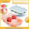 Food-Grade Silicone Ice Cube Tray with Lid