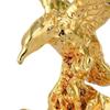 Eagle Statue Animal Figure Resin Sculpture Creative Ornament for Home Office Bookshelf Living Room