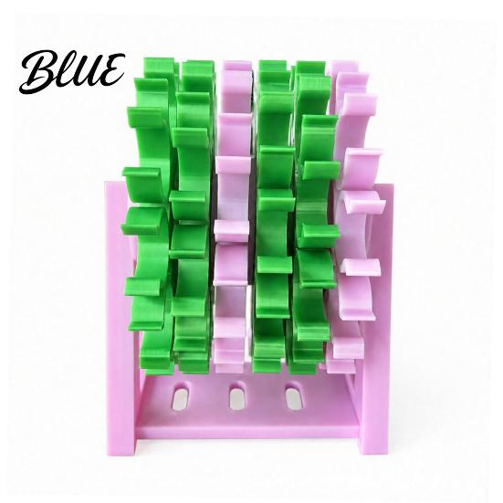 Spool Storage Rack Rotating Sewing Thread Organizer 60 Spools Capacity 360 Degree Swivel Organizer Rack Embroidery Holder for Room Organization