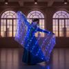 Solid Color LED Luminous Scarf Dance Performance Performance Props New Stage Props  Dance Festival