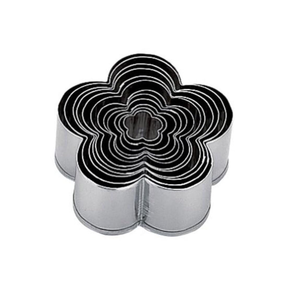 

Набор овощерезки и формочки для теста Endo Shoji, дизайн Слива , нержавеющая сталь (Наборы 1-12), Сделано в Японии, BPT15