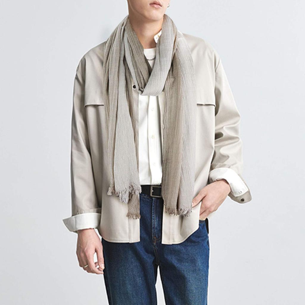 Day Popular Day Large Stole for Soft UV Protection Air Conditioning Birthday Respect for the Aged Day Day Birthday Gift for Khaki and Light Gray