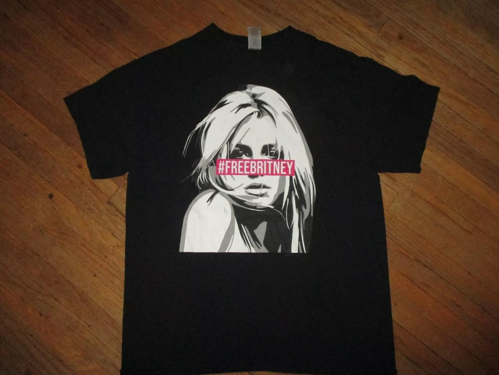 Футболка Britney Spears FREE BRITNEY Полный размер S-5XL S разноцветный