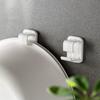 6Pcs Washbasin Hooks Adhesive Hooks Storage Rack Wall-Hung Washbasin Holder Home Bathroom Kitchen Supplies