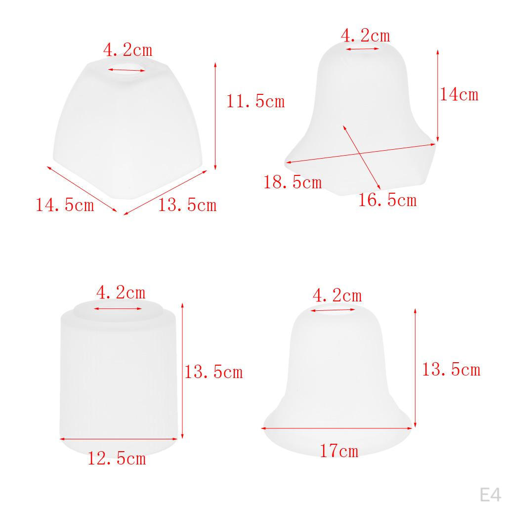 1 Piece Ceiling Fan Light & Chandelier Wall Lampshade