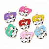 10pcs Enamel Six Seven 67 Charms Pendant Football Sport DIY Jewelry Making Accessories Findings for Necklace Earrings Bracelet