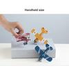 3pcs Airplane Hanging Ornament Retro Decoration Iron Airplane Model for Car Desktop Yellow Red Blue