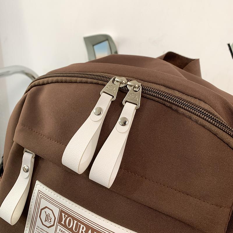 Studenten-Schulranzen Damen Rucksack mit großem Fassungsvermögen Herren Wasserdichter Rucksack