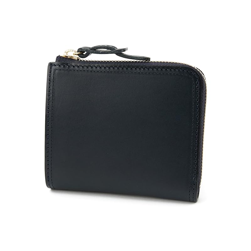 

[Corbo] wallet L-shaped zipper genuine leather men s navy CO-8LC-0415-73