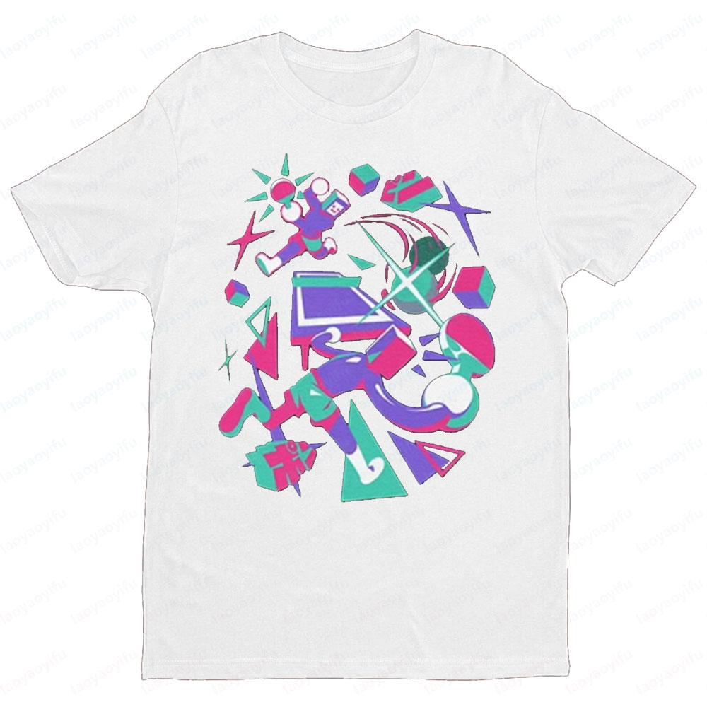 Vintage Table Tennis Graphic Gaming T Shirt Retro Unisex Cotton Tee Y2K Harajuku Style Men Women Fashion Summer Crewneck Tops