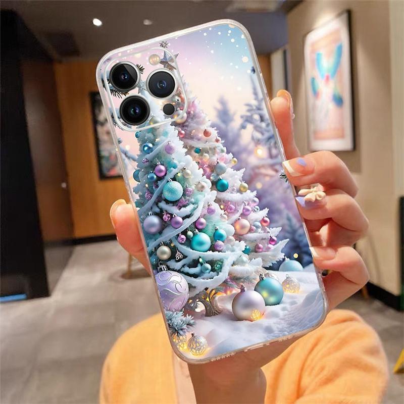 Christmas Art Phone Case For iphone 17 Pro Max 17 Air 16 15 14 13 Pro Max 15 16 Pro 15Plus Christmas Art