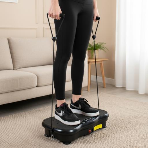 Vibrationsplattform Vive Fitness schwarz