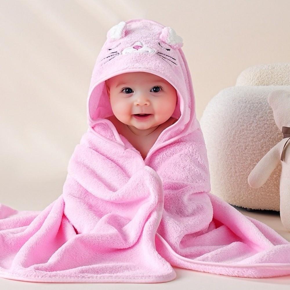 Quick-Drying Animal Design Towel Soft Fabric Multifunctional Towel Gift Baby Bath Towel  Beaches