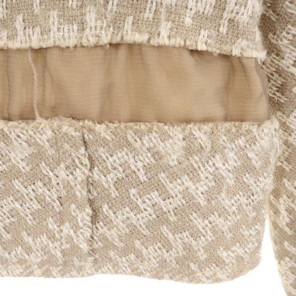 Marni Hergestellt in Italien Leinenmischung Keine Farbe Jacke 42 Greige Damen Gebraucht