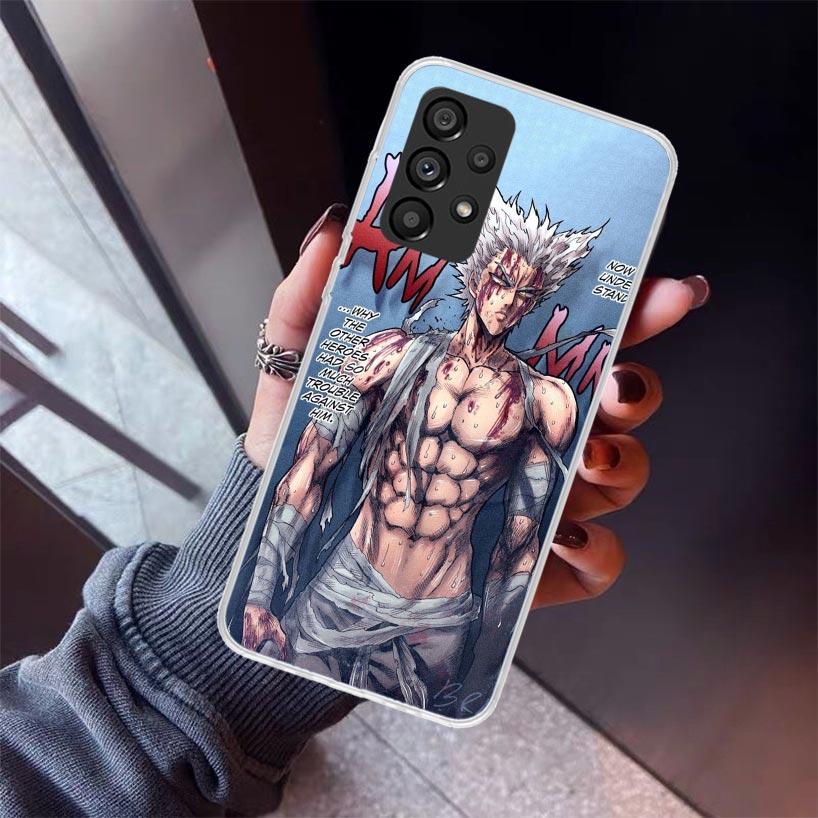 

One P-Punch-Man Garou Phone Case For Samsung Galaxy A17 A57 A37 A16 A26 A36 A56 A15 A25 A35 A55 A14 A13 A54 A53 A34 A24 A33 A23 Samsung A13 5G