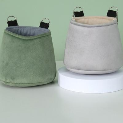 Thicken Super Thick Hamster Warm Nest Warm Cozy Hamster Cage Bed Insulated Washable Pet Sleep Nest Small Pet