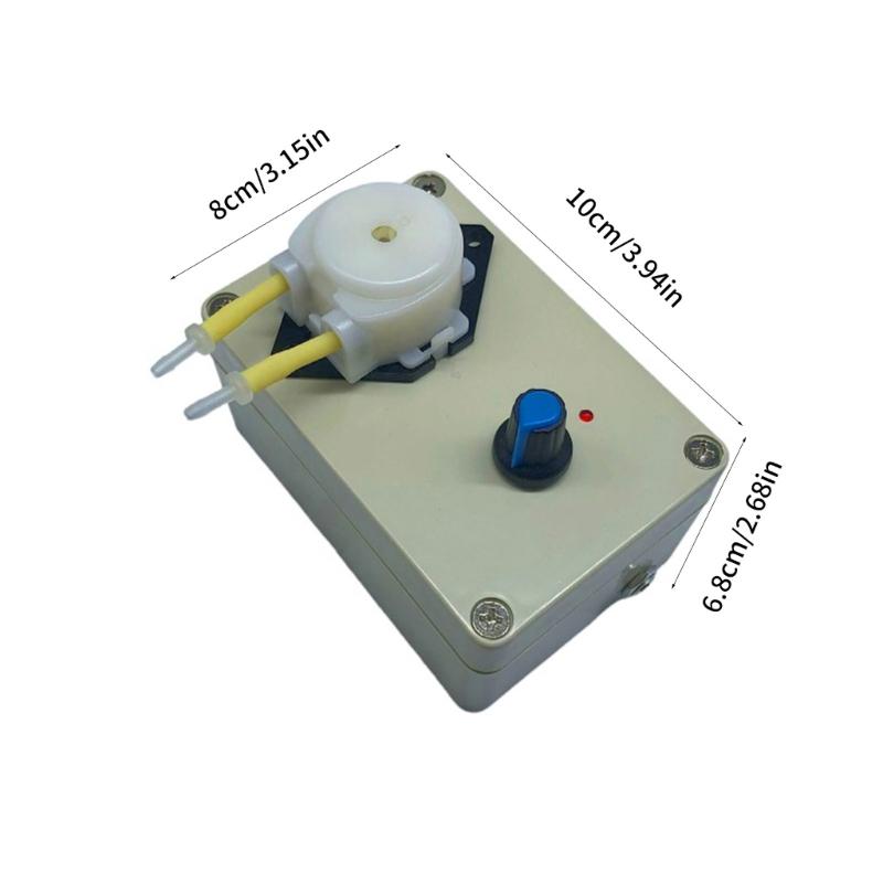 Mikro Pompa Perystaltyczna Pompa Pełzająca Mini Elektryczna Pompa Wodna Pompa Dozująca Pompa Tytulacyjna do Laboratorium Przetwórstwo Żywności Wtyczka US