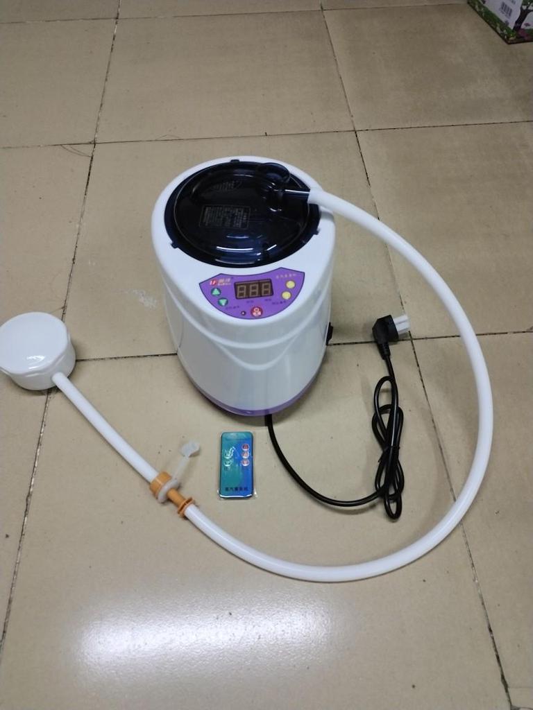 Domácí parní fumigační stroj pro saunu 2000 W s hrncem 4 l