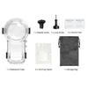 For Insta360 X5 PULUZ Quick Release 60m Waterproof Sealed Diving Case (Transparent)