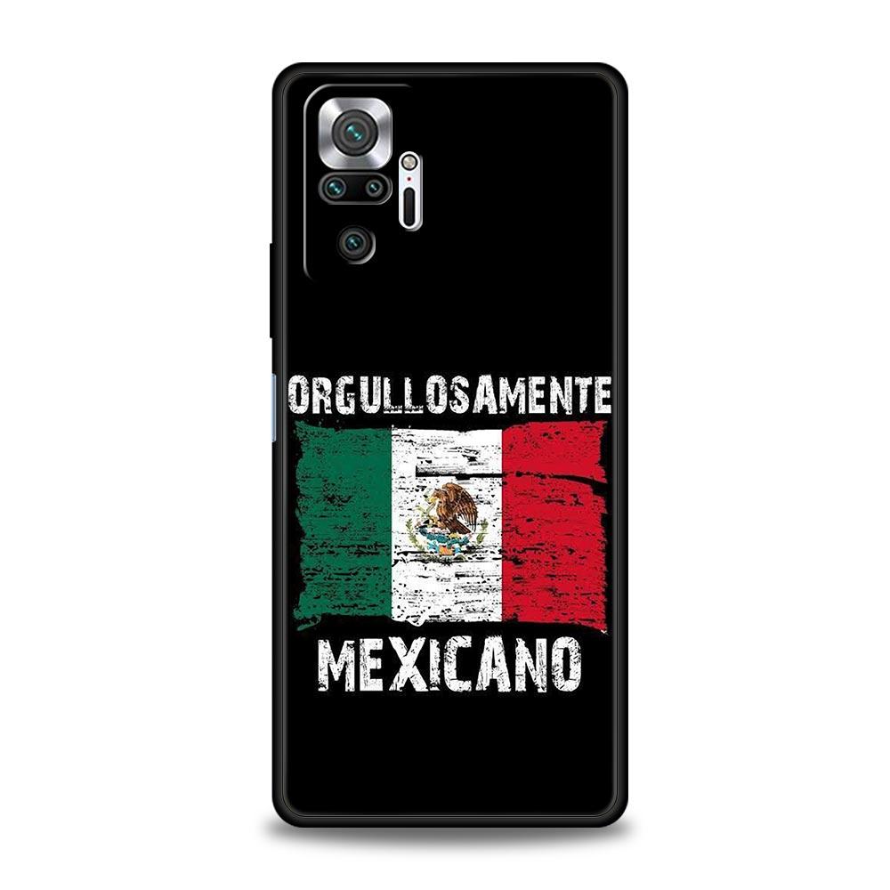 Mexico National Flag Phone Case For Xiaomi Redmi Note 14 13 12 Pro Plus 5G 9S 9 10 11 4G 14C 13C 12C 10C 9C 9A Soft Cover