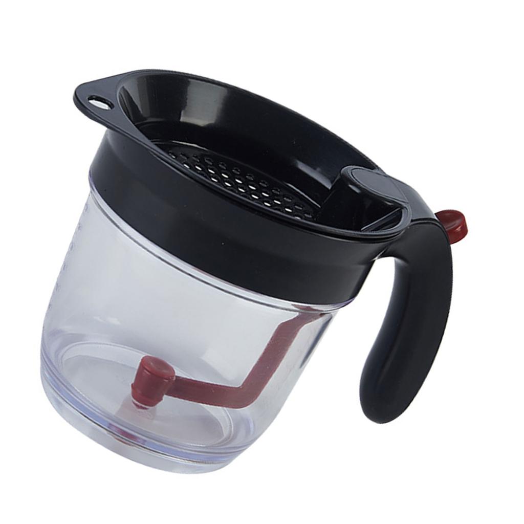 Účinný odlučovač oleje a polévky Odlučovač tuku se sítky Pohodlný odlučovač omastku a tuků Praktický kuchyňský nástroj