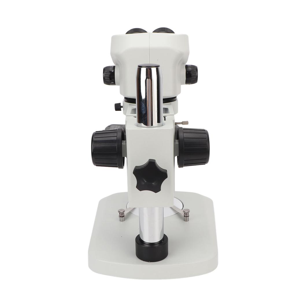 Binocular Microscope Kit with Ring Light for Adults Scientific Education Supplies White 100‑240V EU Plug