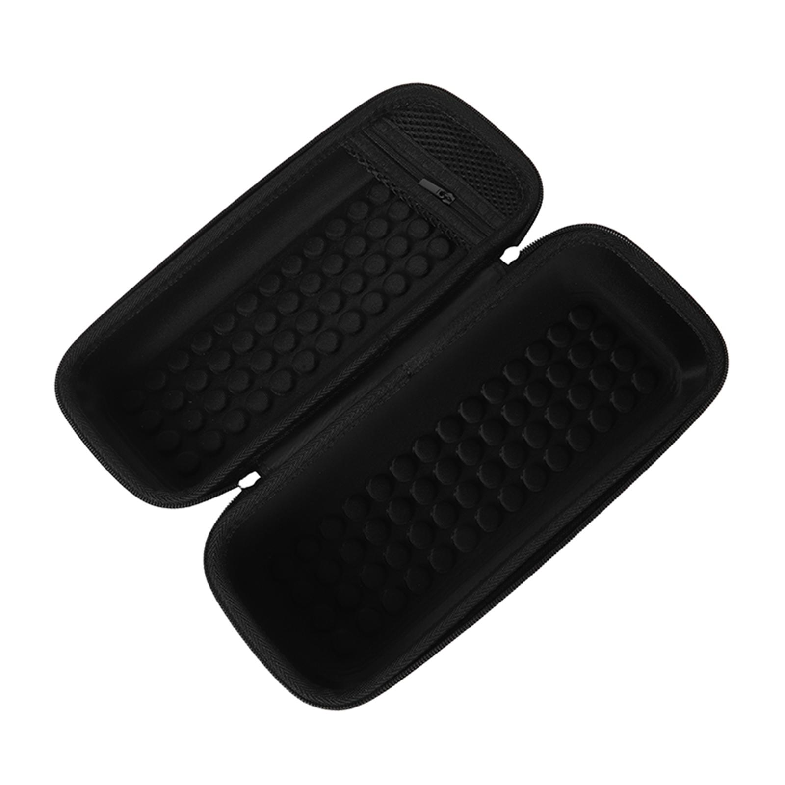 

Portable Speaker Case Bag with Shoulder Strap and Carry Handle EVA Carrying Storage Bag for Portable Audio Outdoor Home Speakers чорний