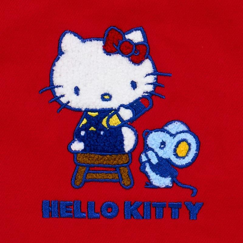 Sanrio Hello Kitty Doubl Sagara Embroidered Drawstring Bag ( Retro ) Japan NEW