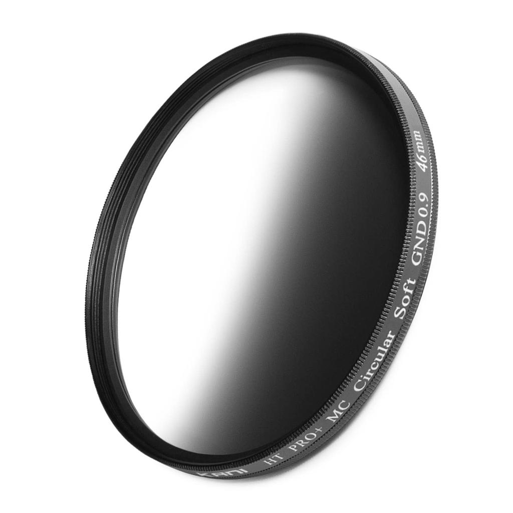 KANI 46mm Half ND Filter HT MC Circular Soft GND Light Rotating Front Low and Nano 811097 PRO+ 0.9, 3-Fastener Reduction, Frame, Reflection, Water-,