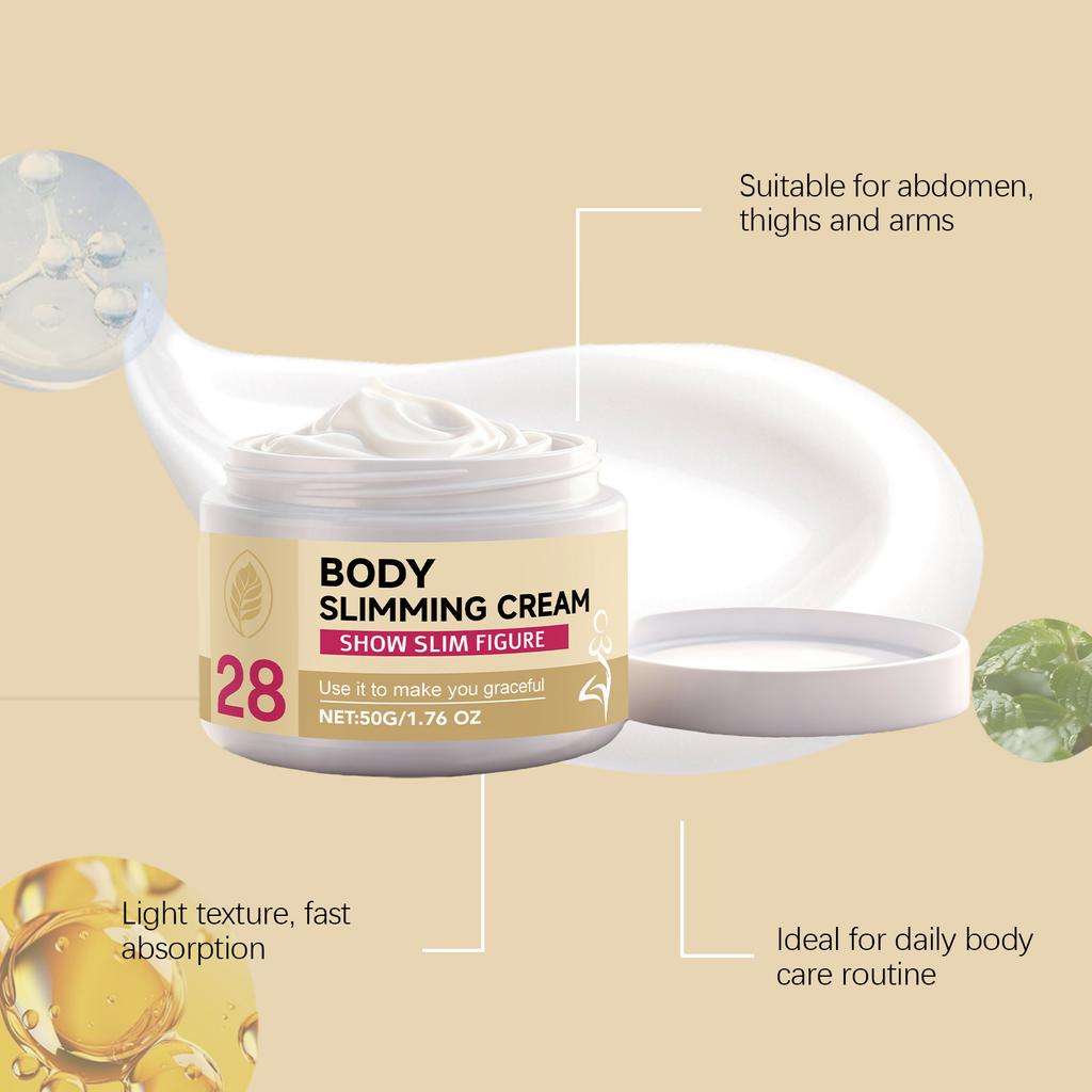 Body Care Cream Gently Moisturizes The Skin, Enhancing Body Shape; Refreshing And Soft For Daily Massage Care.