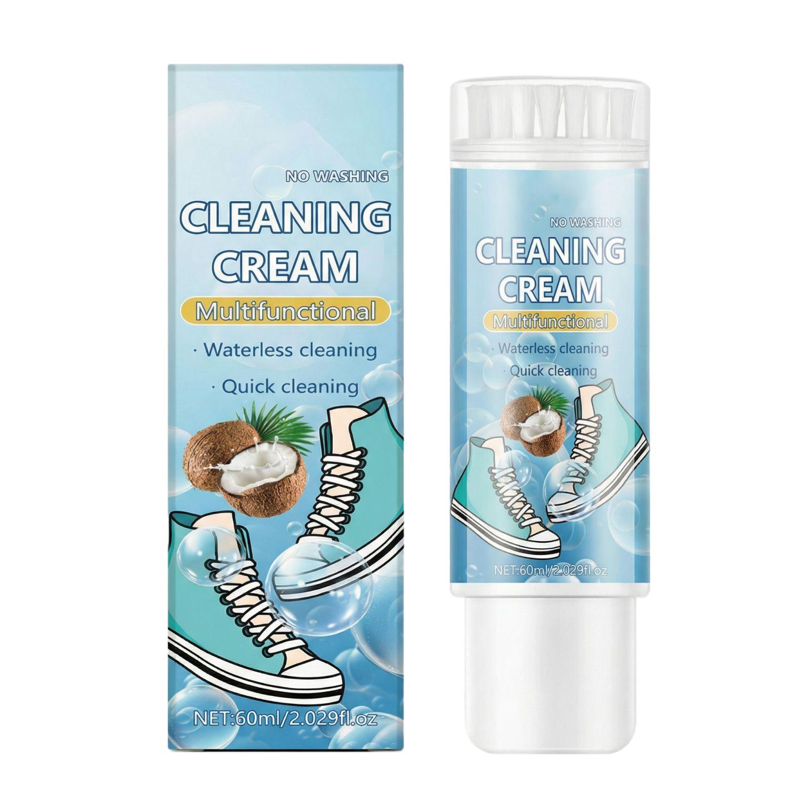 60 мл Очиститель для обуви с щеткой, Пена-очиститель для обуви, Очищающая пена для удаления пятен и грязи