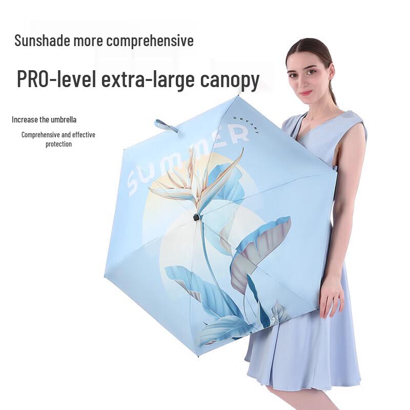 YUHANG UV Protection Folding Sun/Rain Umbrella