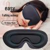3D Ice Silk Light-Blocking Eye Mask - Breathable, Comfortable, and Slow Rebound for Enhanced Sleep