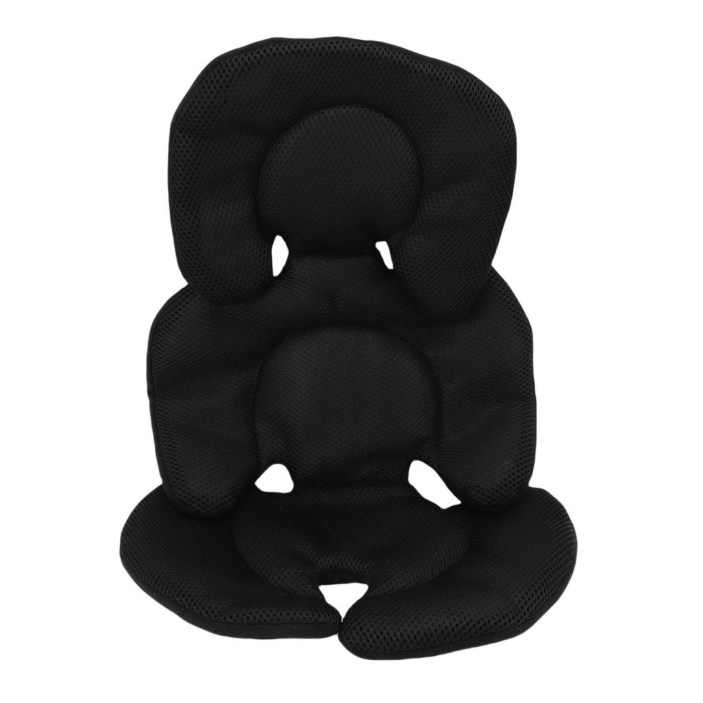 Baby Carseat Head Body Support Infant Carseat Cushion Head Body Support Breathable Newborn Carseat Insert for Cradles Strollers