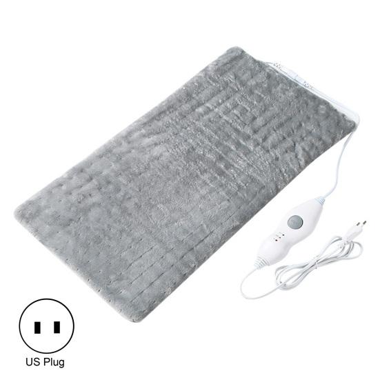 Coussin chauffant rectangulaire en coton, antidérapant, peu encombrant, pour douleurs dorsales, pour le bureau